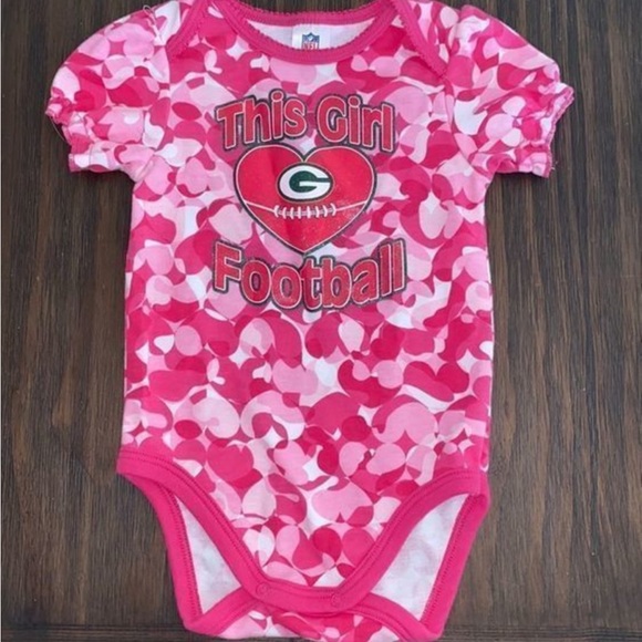 Green Bay Packers Infant Girl‎ Onesie - Picture 1 of 2